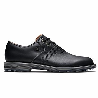 Men's Footjoy Premiere Series Spikeless Golf Shoes Black NZ-342278